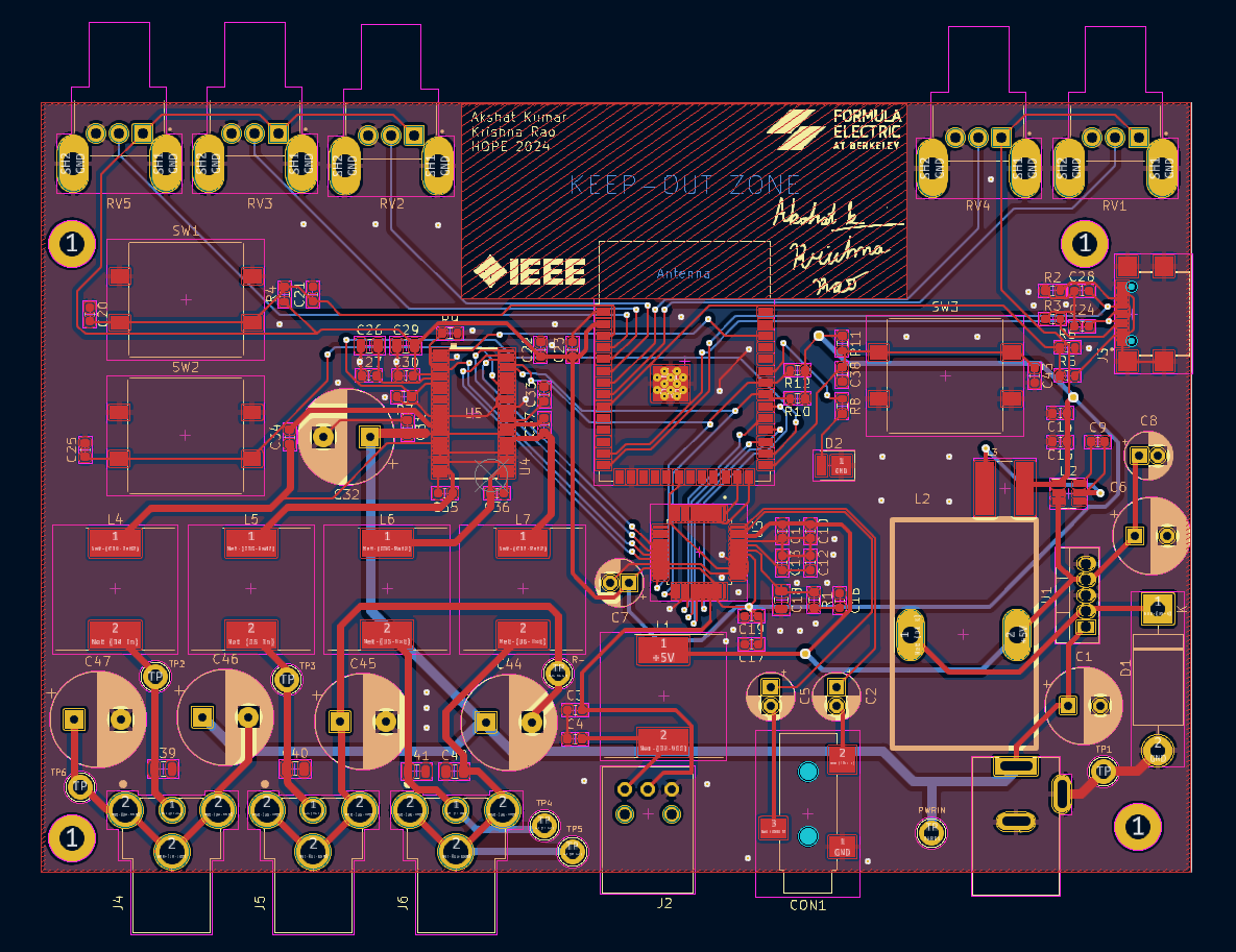 PCB Final Layout